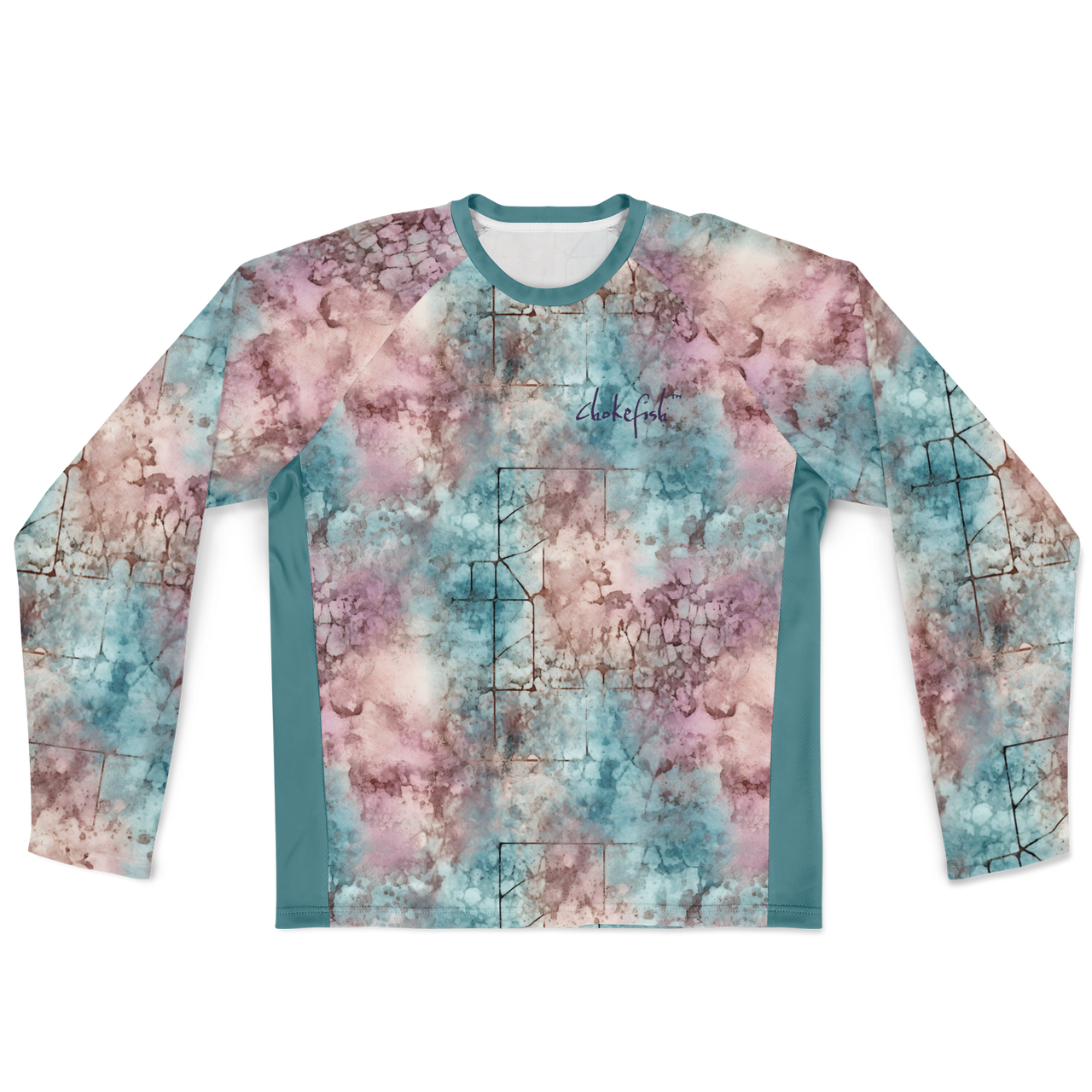 Chokefish™ Long Sleeve Every Day All Weather Acid-Wash Shirt Men's-003