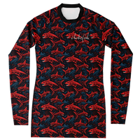 Chokefish™ Long Sleeve Rashguard Marine Woman's Shirt-001
