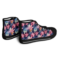Chokefish™ Urban Peak Retro High Tops-Cannabis-001-2