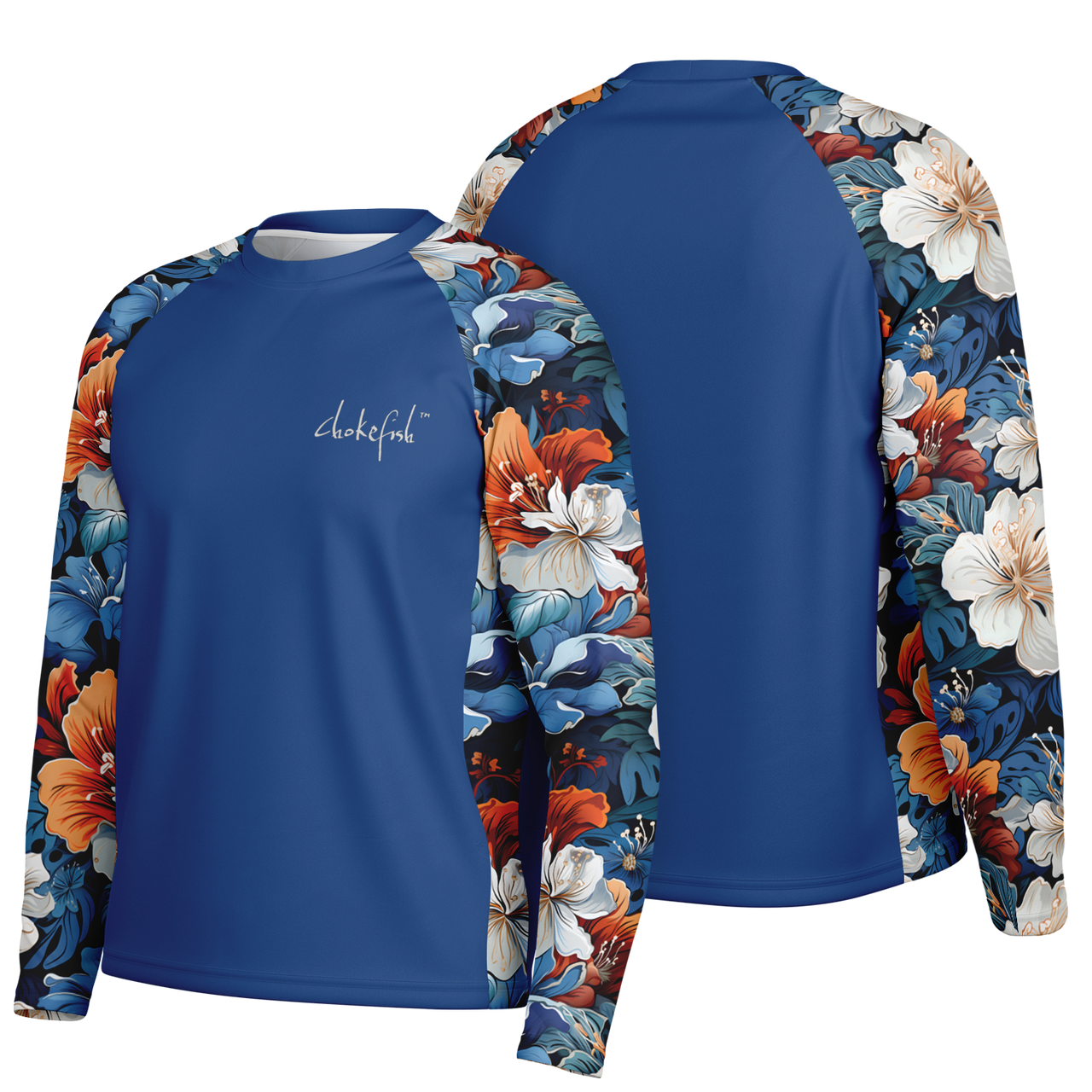 Chokefish™ Long Sleeve Every Day All Weather Floral Shirt Men's-008