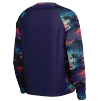 Chokefish™ Long Sleeve Every Day All Weather Trees&Boats Shirt Men's-004