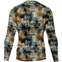 Chokefish™ Long Sleeve Rashguard Acid-Wash Men's Shirt-012