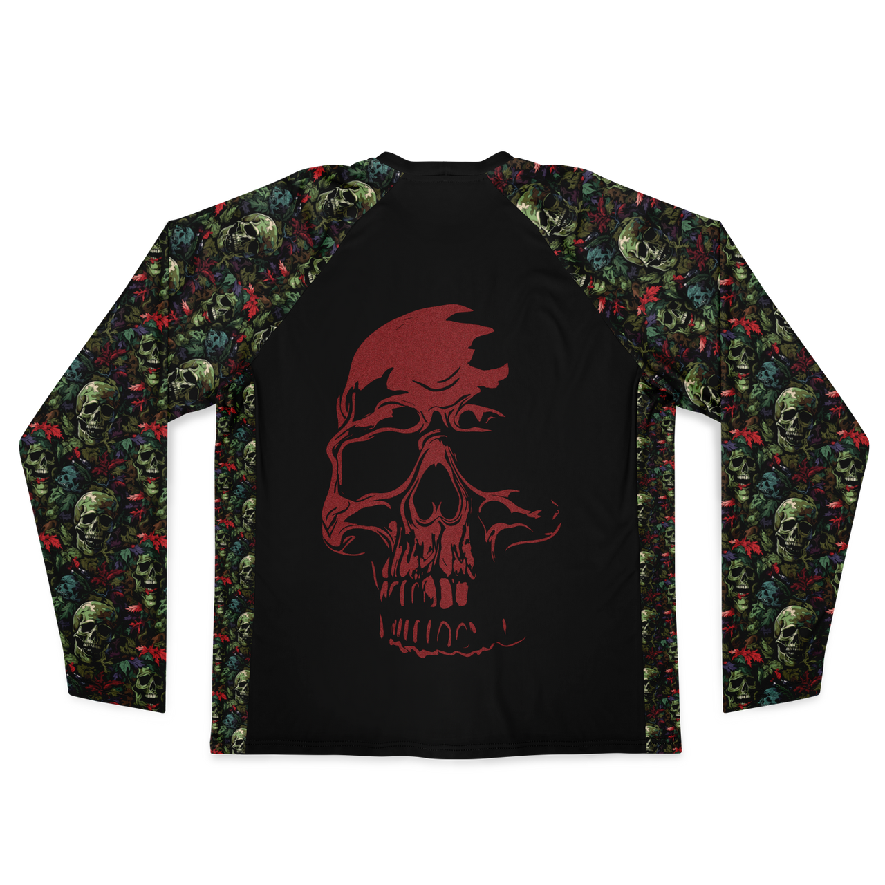 Chokefish™ Long Sleeve Every Day All Weather Skulls Shirt Men's-027