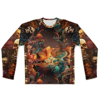 Chokefish™ Long Sleeve Every Day All Weather Skulls Shirt Men's-001