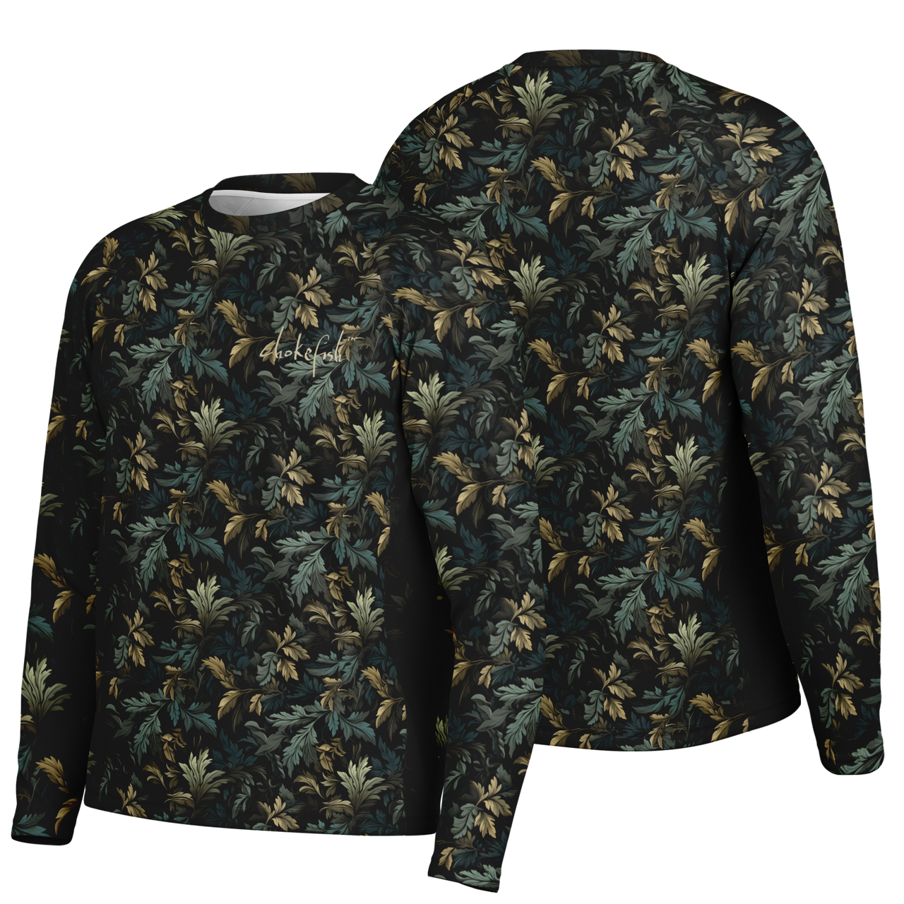 Chokefish™ Long Sleeve Every Day All Weather Floral Shirt Men's-013