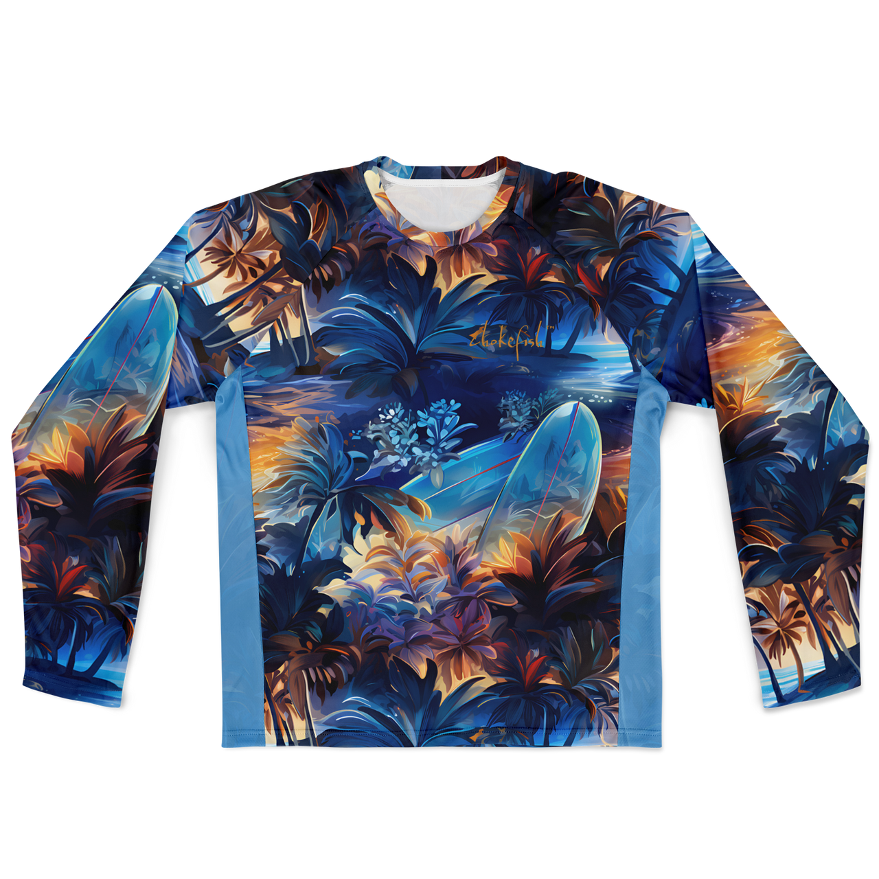 Chokefish™ Long Sleeve Every Day All Weather Surfboards Shirt Men's-005