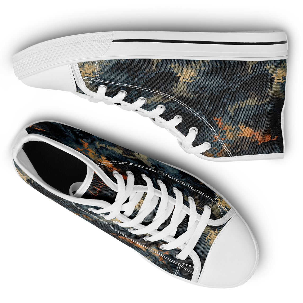 Chokefish™ Urban Peak Retro High Tops-Camouflage-005