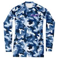 Chokefish™ Long Sleeve Rashguard Camouflage Woman's Shirt-006