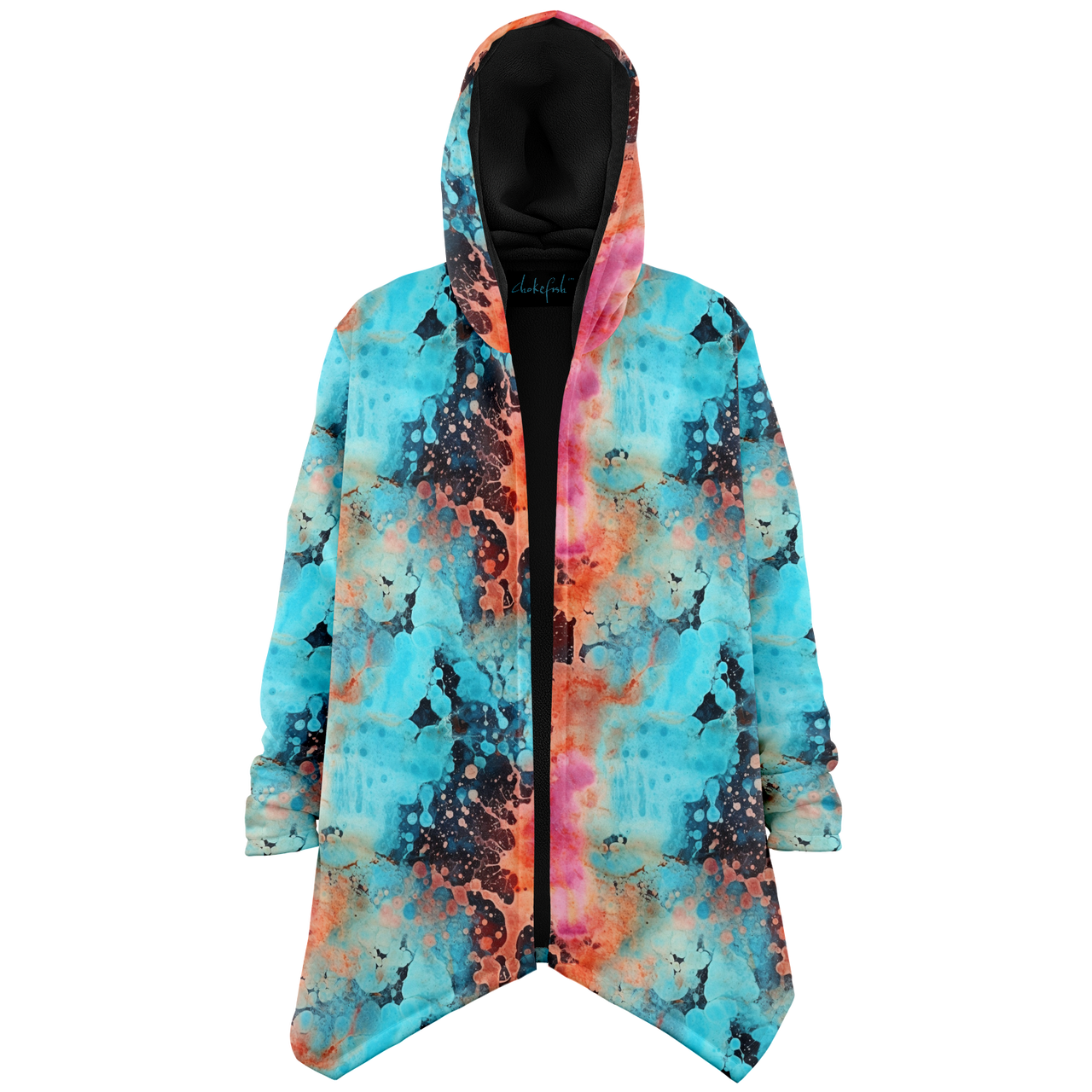 Chokefish™ Acid-Wash Cloaks Unisex-004B
