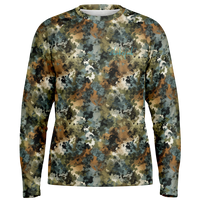 Chokefish™ Long Sleeve Every Day All Weather Acid-Wash Shirt Men's-014