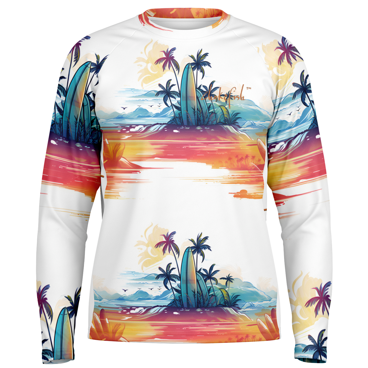 Chokefish™ Long Sleeve Every Day All Weather Surfboards Shirt Men's-003