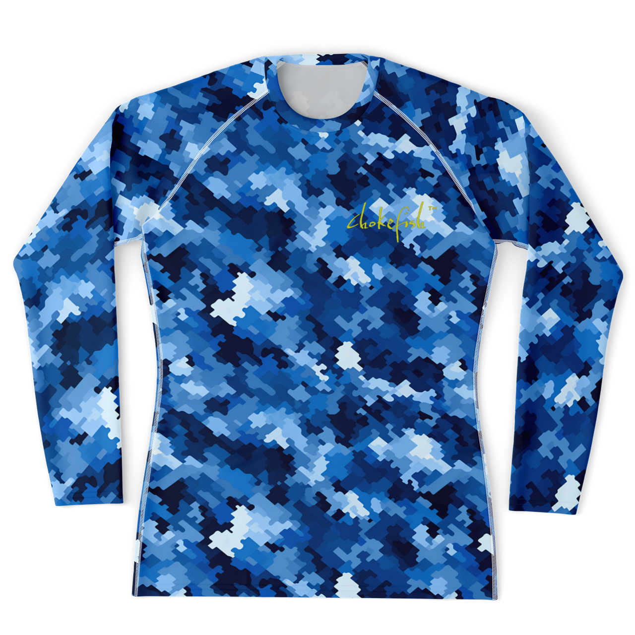 Chokefish™ Long Sleeve Rashguard Camouflage Men's Shirt-013