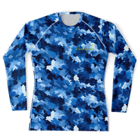 Chokefish™ Long Sleeve Rashguard Camouflage Men's Shirt-013