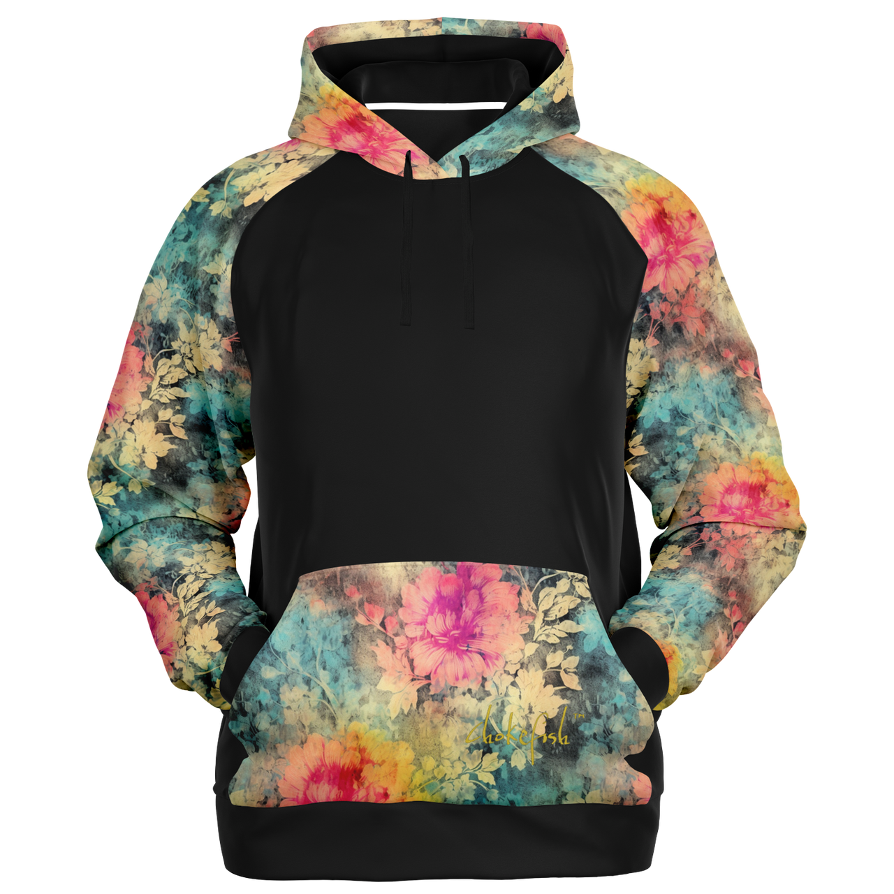 Chokefish™ Acid Wash Raglan Remix - 007B