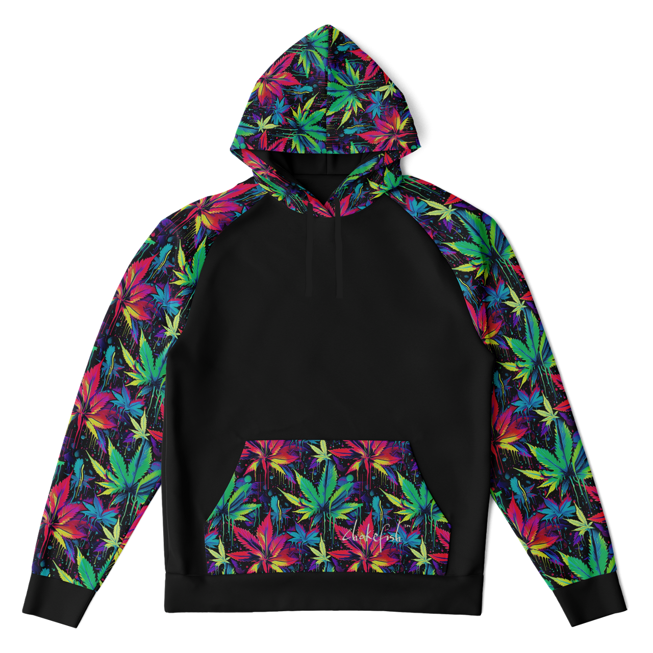 Chokefish™ Cannabis Raglan Remix-013B
