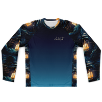 Chokefish™ Long Sleeve Every Day All Weather Trees&Boats Shirt Men's-014