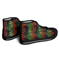 Chokefish™ Urban Peak Retro High Tops-Cannabis-005-2