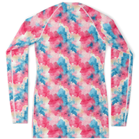 Chokefish™ Long Sleeve Rashguard Acid-Wash Woman's Shirt-001