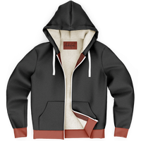 Chokefish™ Microfleece Zip-Up Hoodie Skulls-004