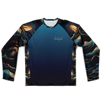 Chokefish™ Long Sleeve Every Day All Weather Trees&Boats Shirt Men's-015