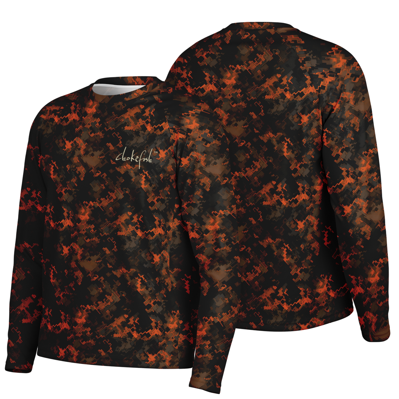 Chokefish™ Long Sleeve Every Day All Weather Camouflage Shirt Men's-017