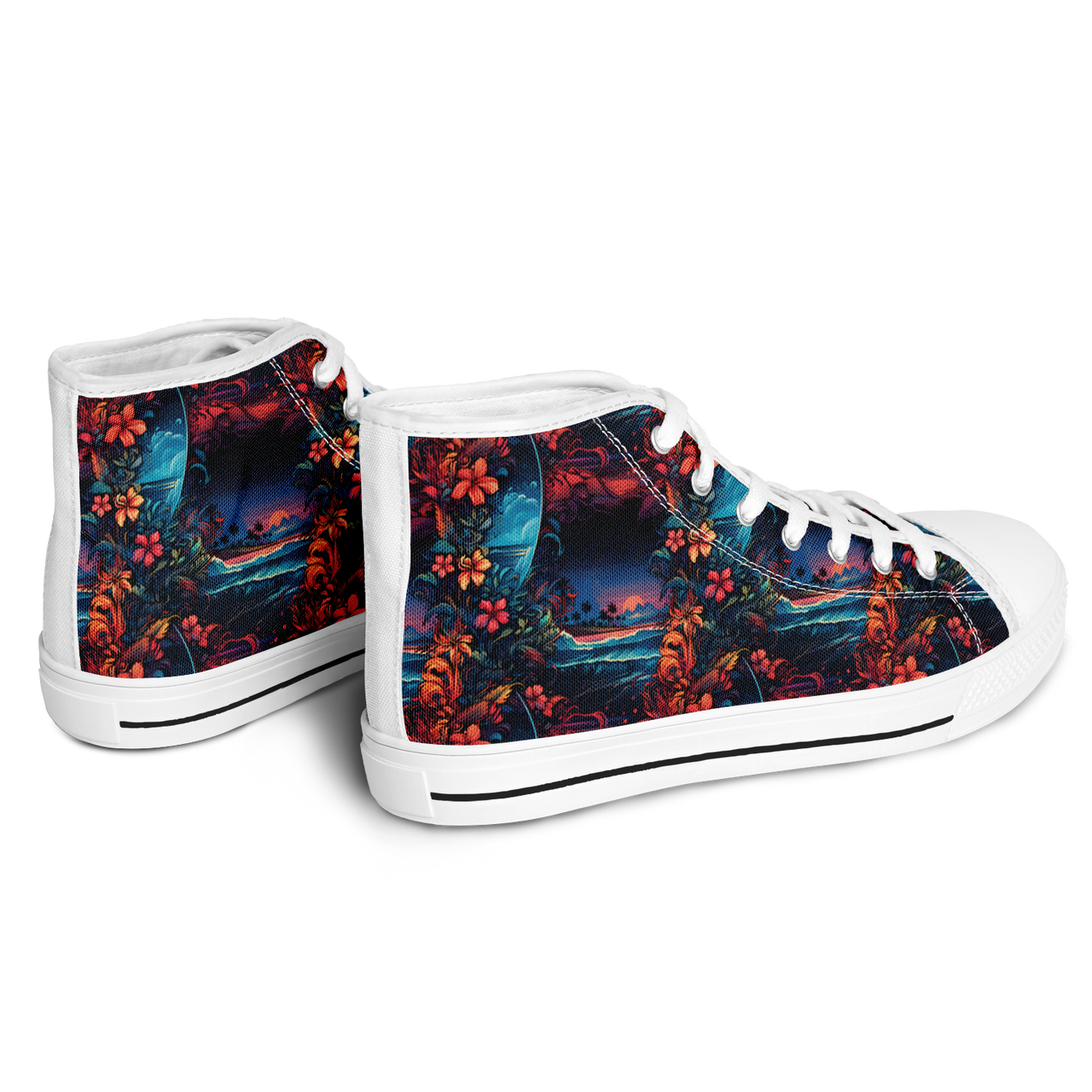 Chokefish™ Urban Peak Retro High Tops-Surfboards-002