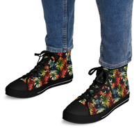 Chokefish™ Urban Peak Retro High Tops-Cannabis-004-2