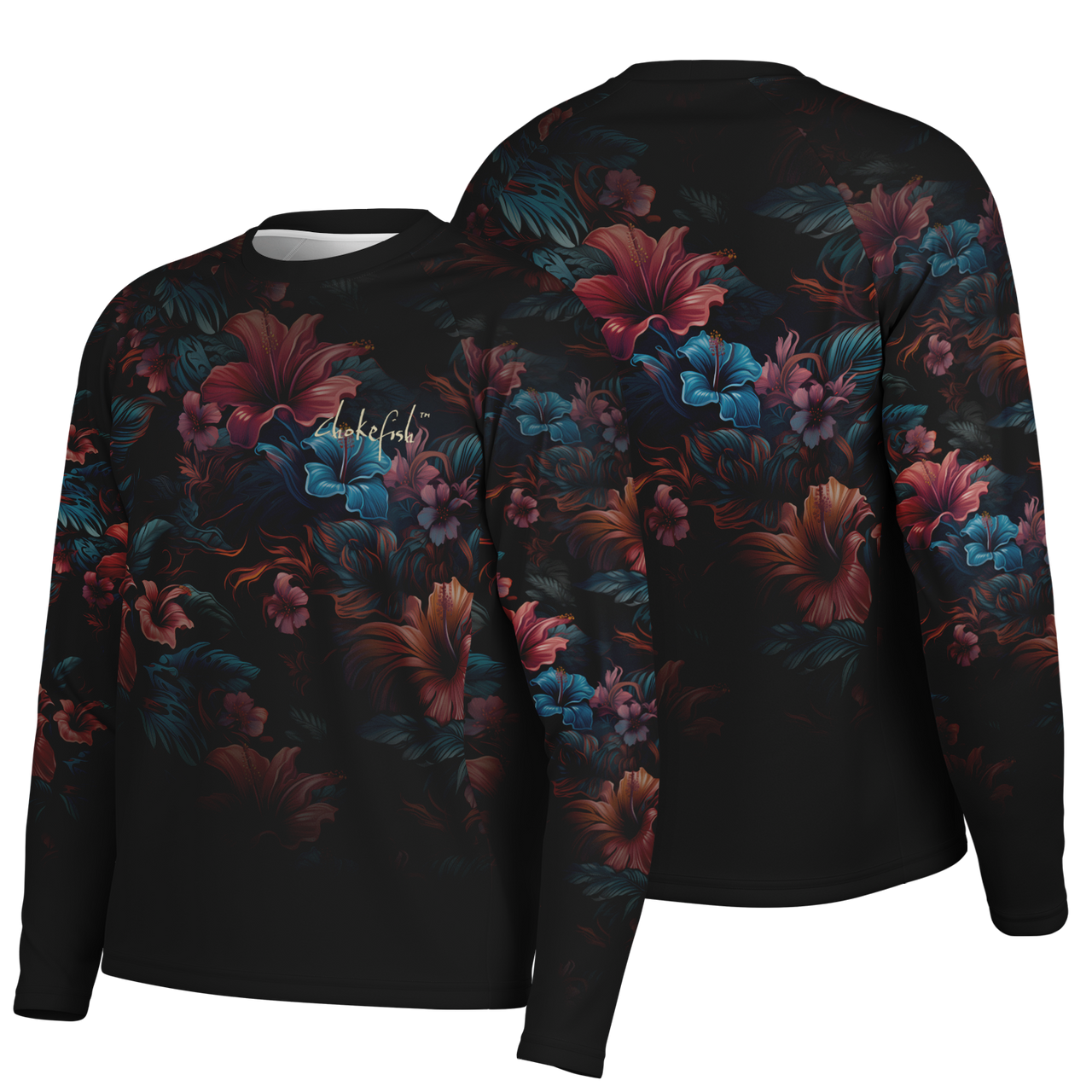 Chokefish™ Long Sleeve Every Day All Weather Floral Shirt Men's-004