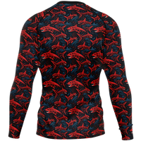 Chokefish™ Long Sleeve Rashguard Marine Men's Shirt-001