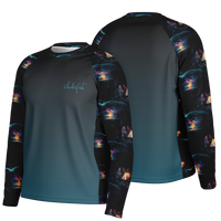 Chokefish™ Long Sleeve Every Day All Weather Trees&Boats Shirt Men's-020-1
