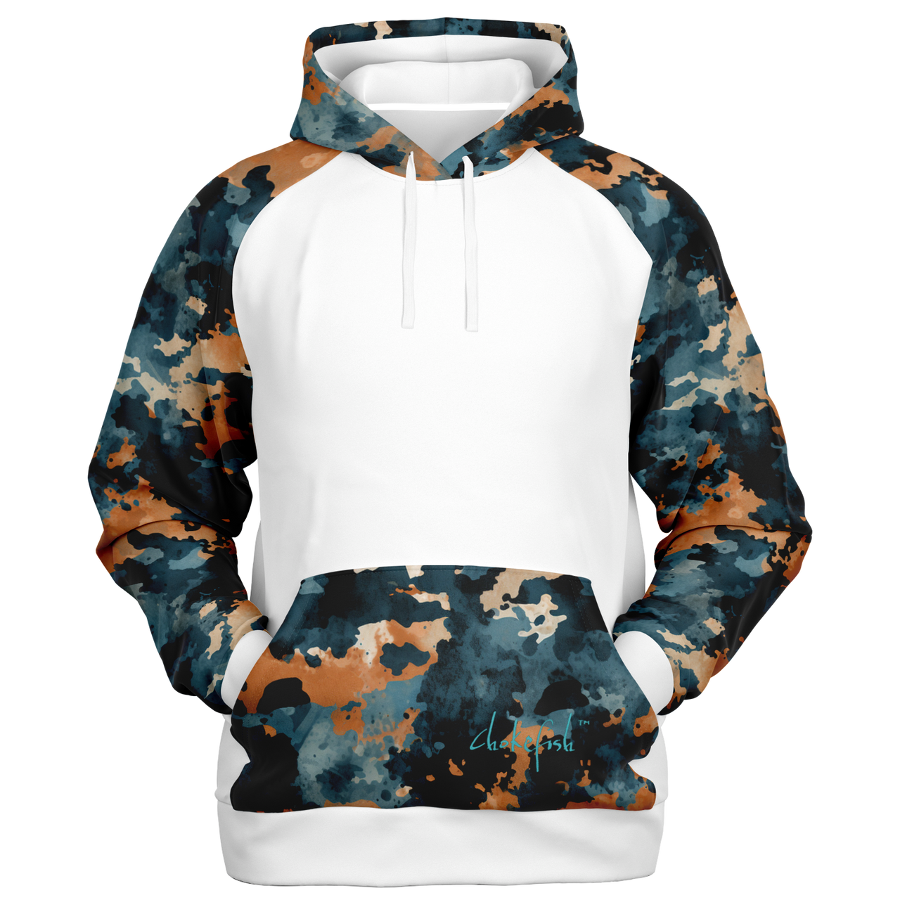 Chokefish™ Acid Wash Raglan Remix - 009W