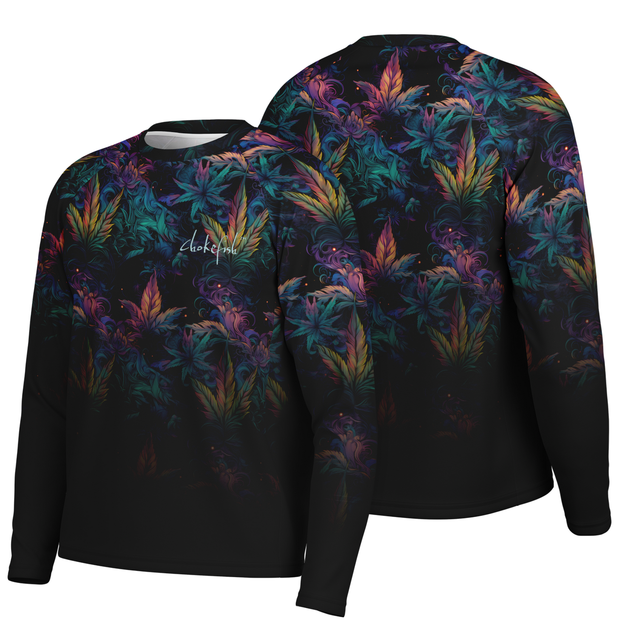 Chokefish™ Long Sleeve Every Day All Weather Cannabis Shirt Men's-021