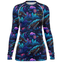 Chokefish™ Long Sleeve Rashguard Marine Woman's Shirt-005