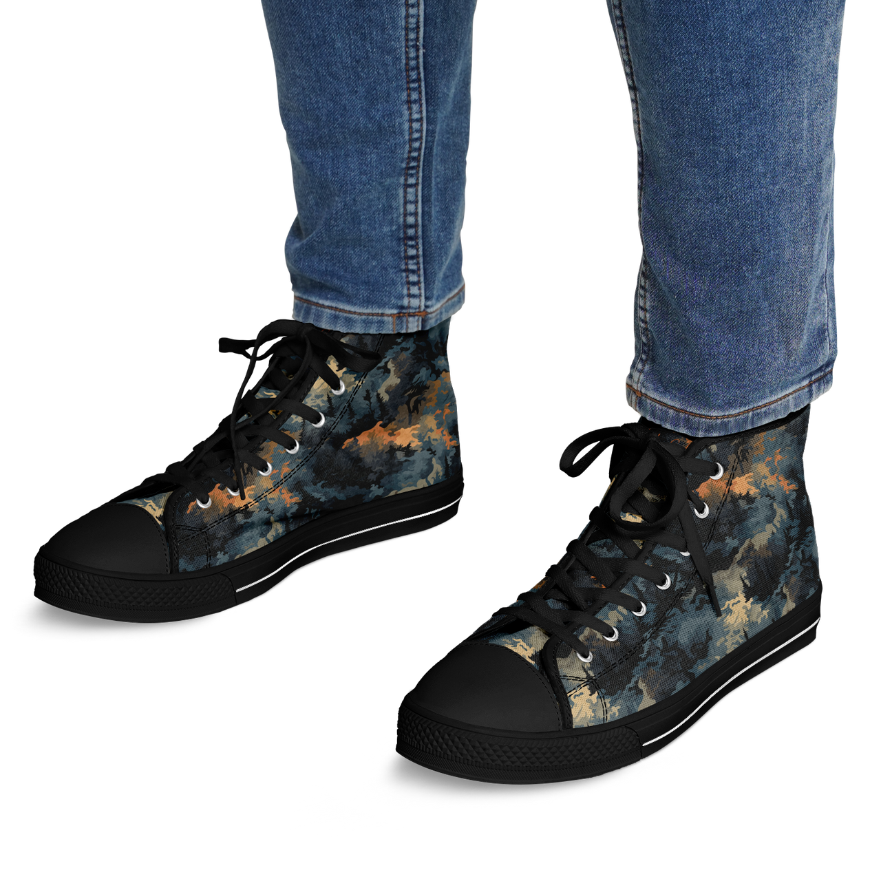 Chokefish™ Urban Peak Retro High Tops-Camouflage-005-2