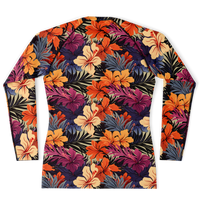 Chokefish™ Long Sleeve Rashguard Floral Men's Shirt-007