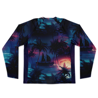 Chokefish™ Long Sleeve Every Day All Weather Trees&Boats Shirt Men's-012
