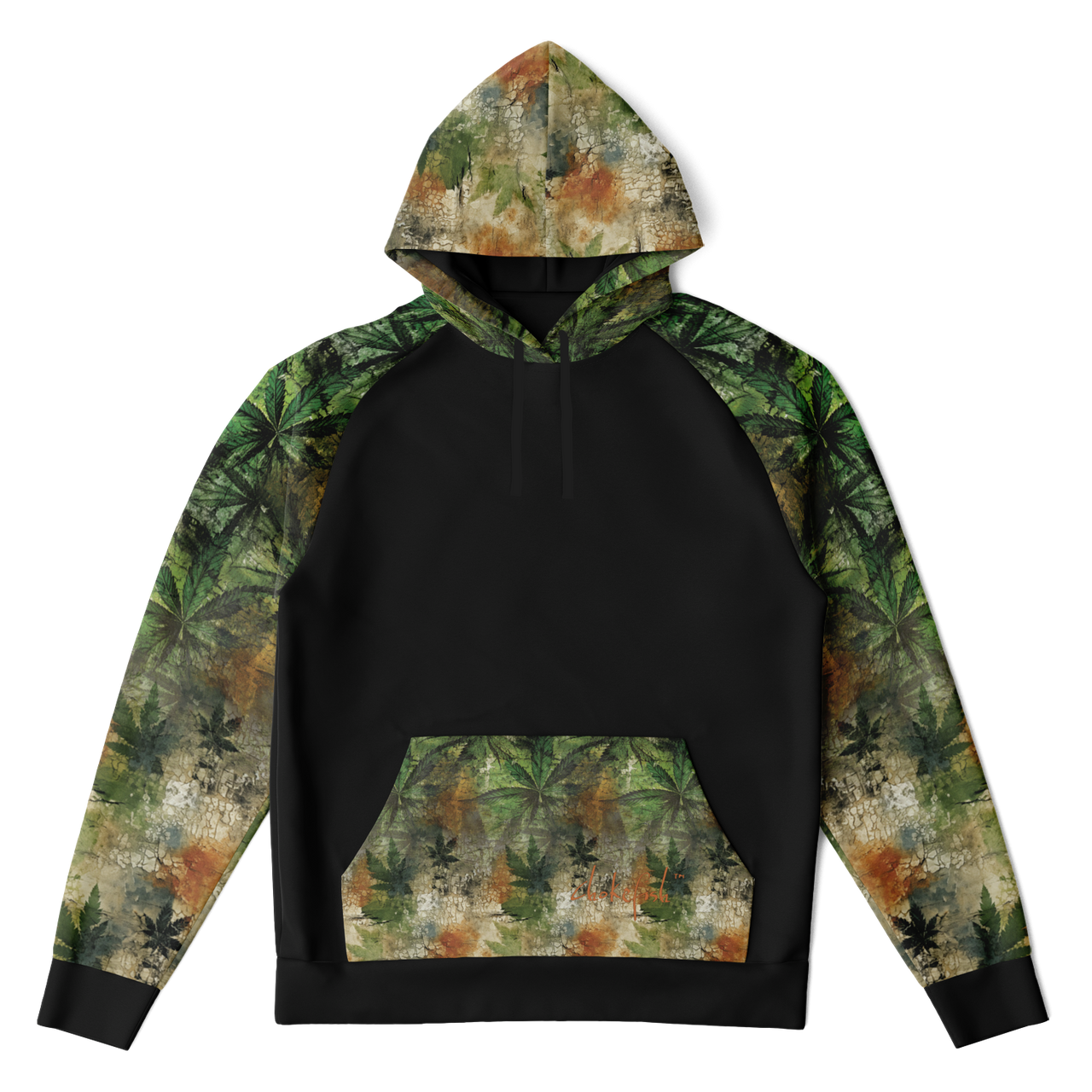 Chokefish™ Cannabis Raglan Remix - 001B