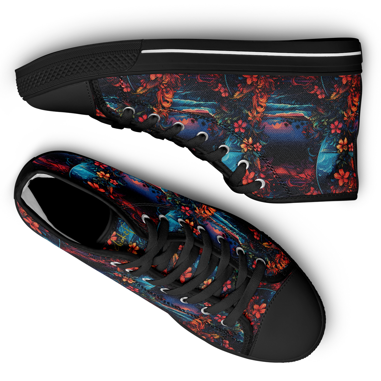 Chokefish™ Urban Peak Retro High Tops-Surfboards-002-2