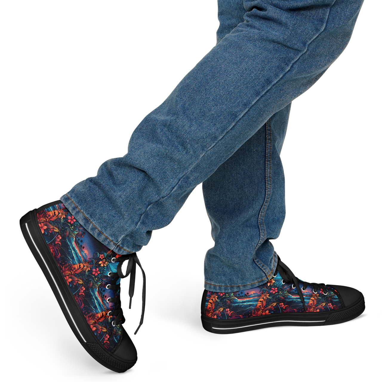Chokefish™ Urban Peak Retro High Tops-Surfboards-002-2