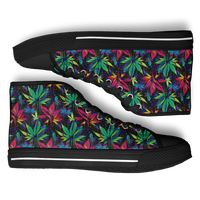 Chokefish™ Urban Peak Retro High Tops-Cannabis-010-2