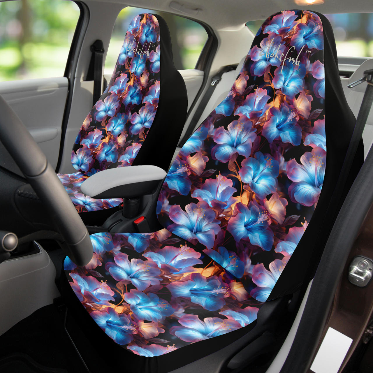 Chokefish™ Floral Seat Covers-017