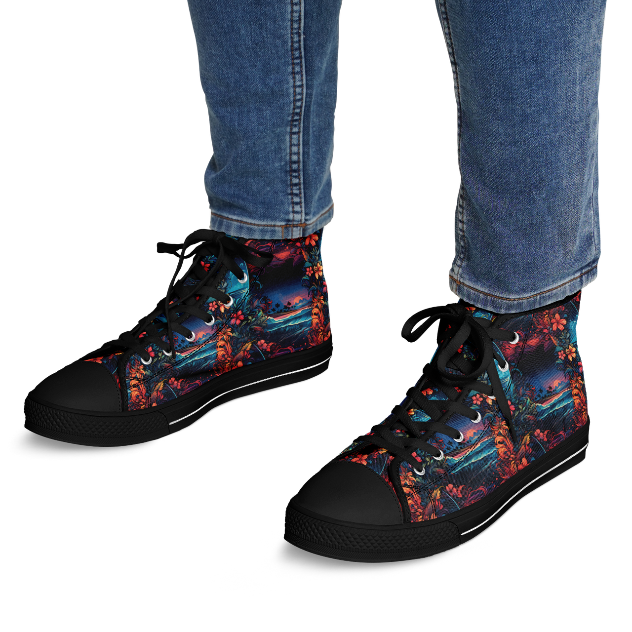Chokefish™ Urban Peak Retro High Tops-Surfboards-002-2
