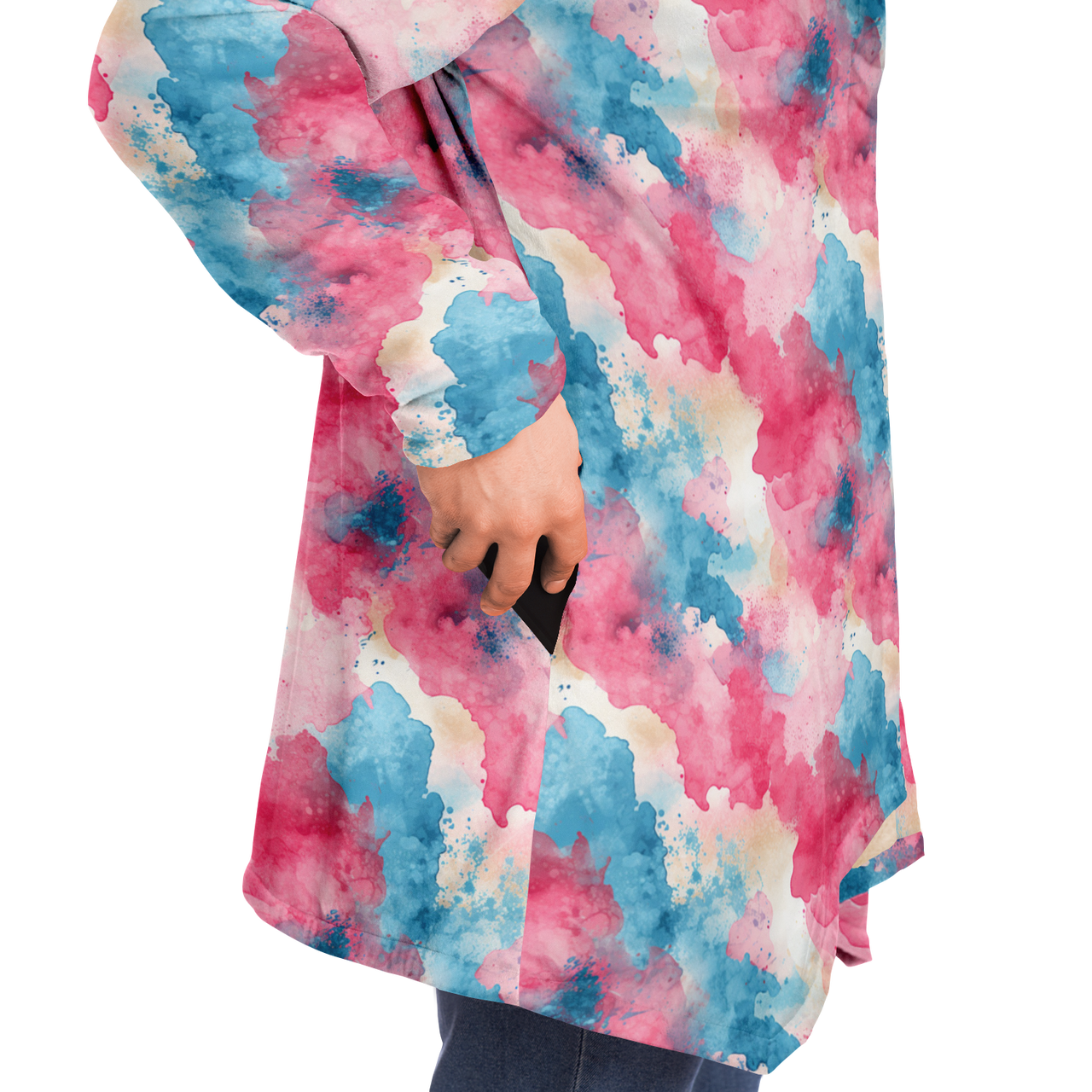Chokefish™ Acid-Wash Cloaks Unisex-001W
