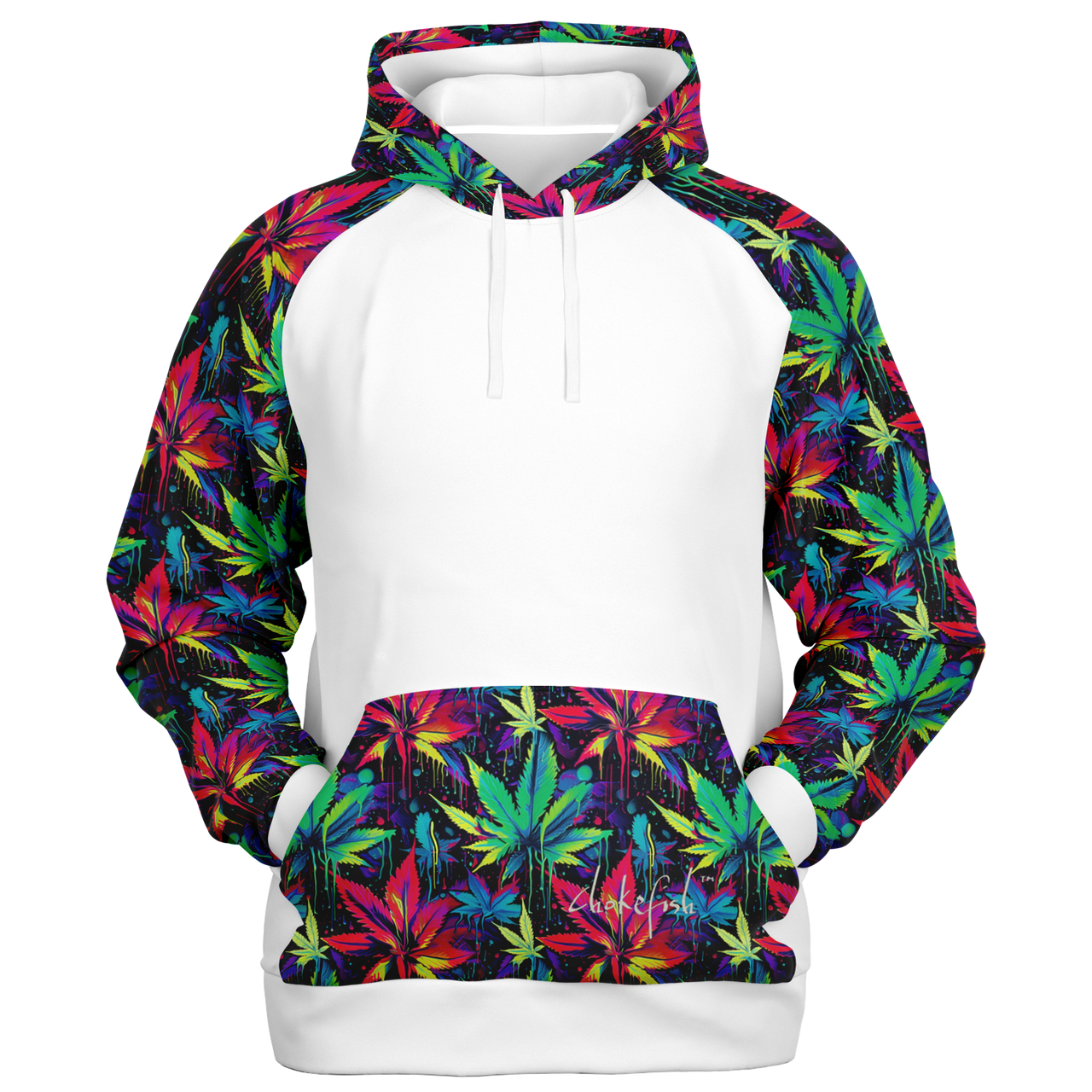 Chokefish™ Cannabis Raglan Remix-013W