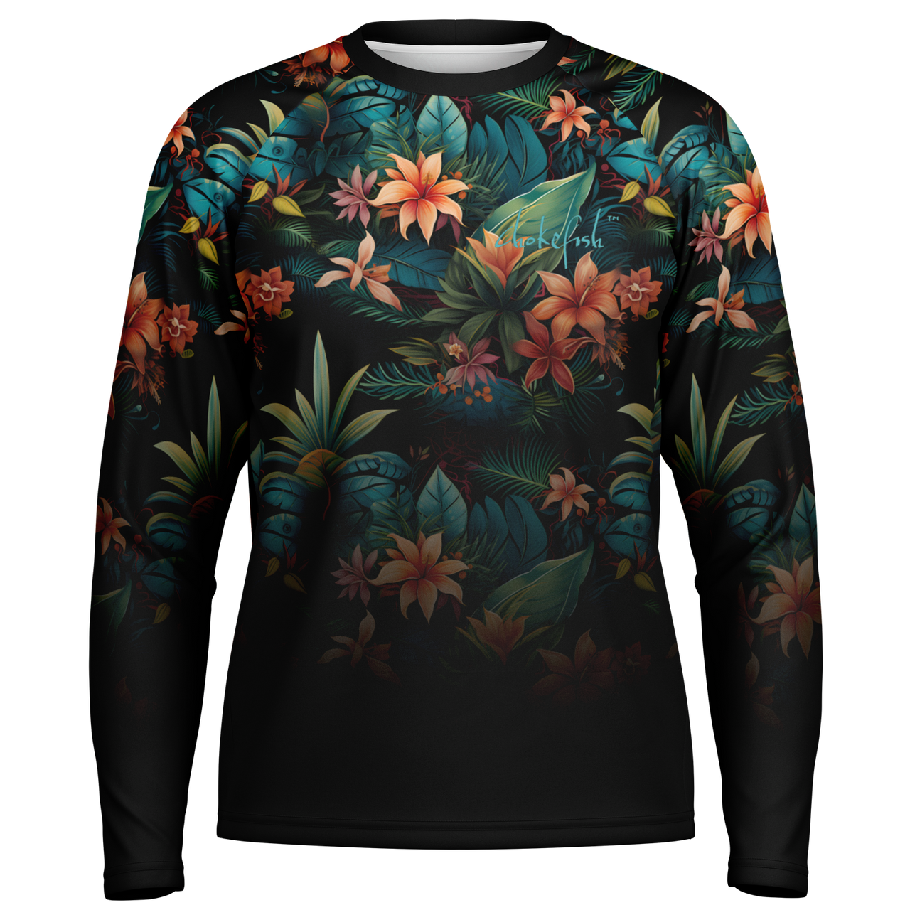 Chokefish™ Long Sleeve Every Day All Weather Floral Shirt Men's-005