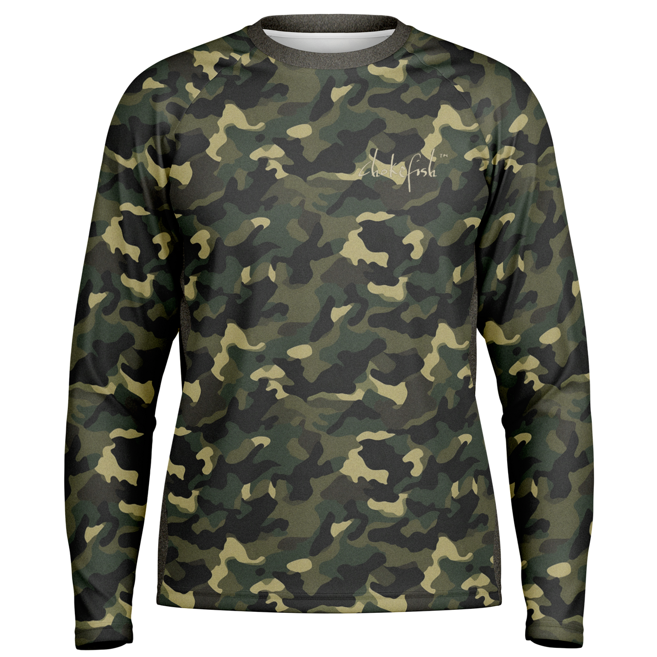 Chokefish™ Long Sleeve Every Day All Weather Camouflage Shirt Men's-002