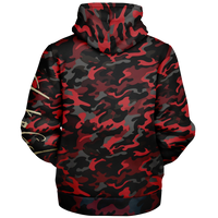 Chokefish™ Microfleece Zip-Up Hoodie Camouflage-011B