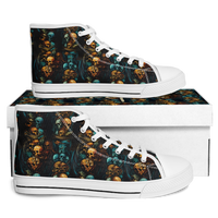 Chokefish™ Urban Peak Retro High Tops-Skulls-003