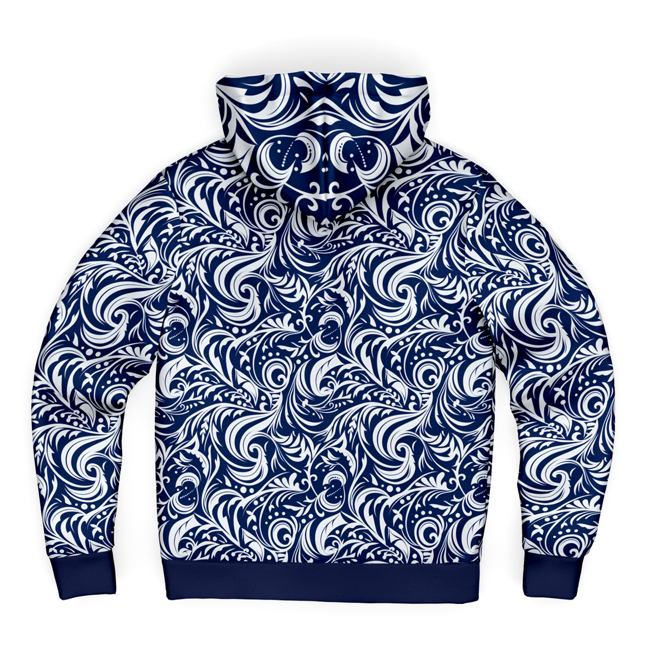 Chokefish™ Microfleece Zip-Up Hoodie Maori-006-2B