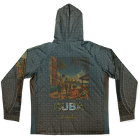 Chokefish™ Long Sleeve Every Day All Weather Shirt Men's Hooded Story-Of-Cuba